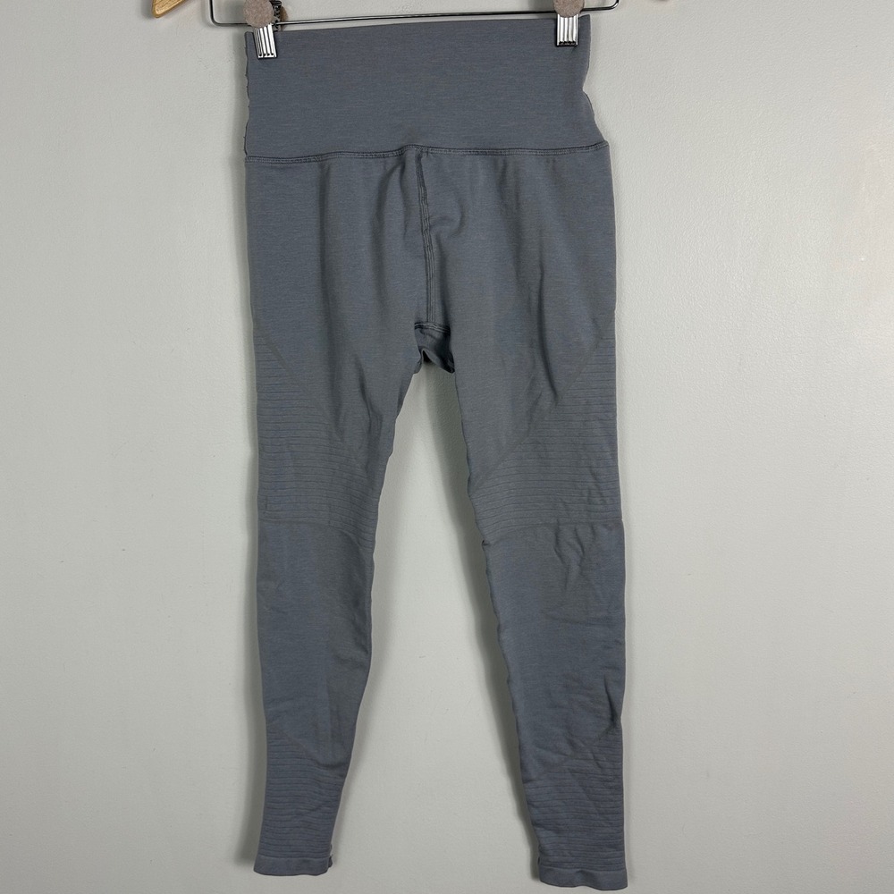 Alphalete Grey Compression Amplify Leggings Womens Size Medium Activewear Pants‎ - Picture 16 of 16